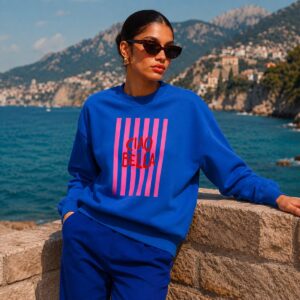 Beauséjour® Ciao Bella Bio-Sweatshirt – Damen Rundhals-Pullover
